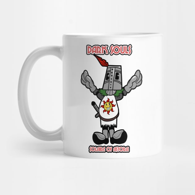 Solaire of Astora Cuphead Style! by Mustakro